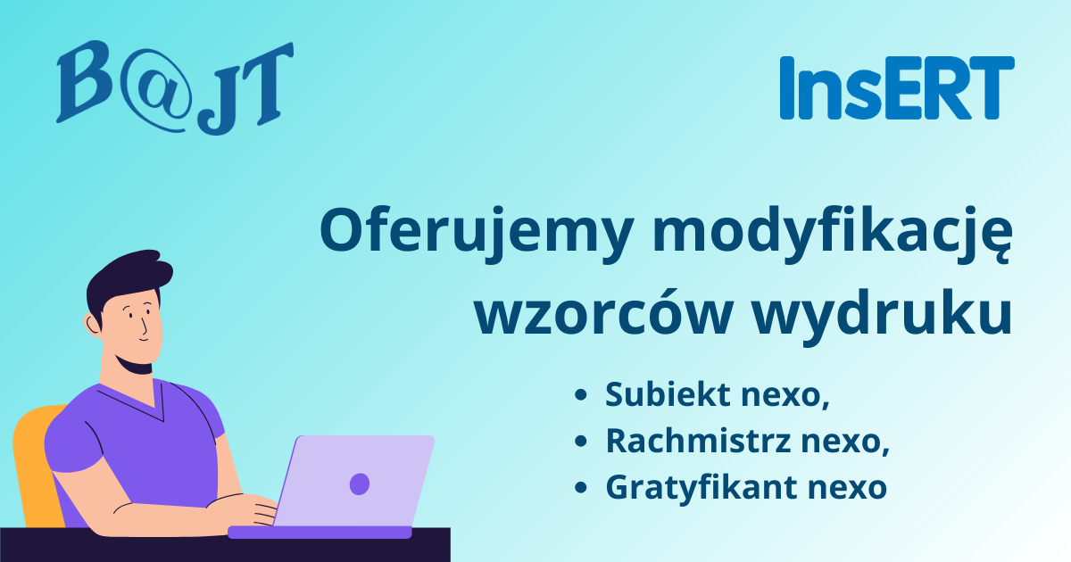 Oferujemy modyfikację wzorców wydruku